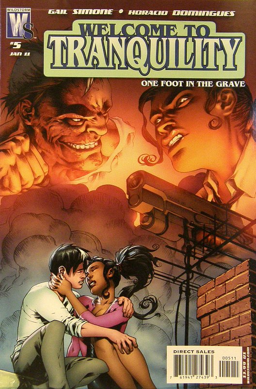 Cover of Welcome to Tranquility: One Foot in the Grave #5. One of 250,000 Vintage American Comics on sale from Krypton!