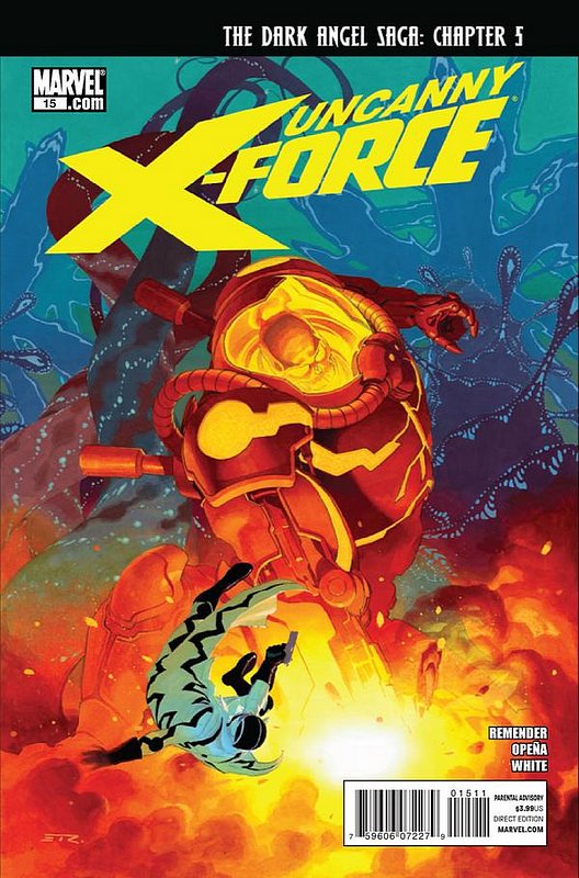Cover of Uncanny X-Force (Vol 1) #15. One of 250,000 Vintage American Comics on sale from Krypton!