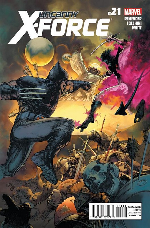 Cover of Uncanny X-Force (Vol 1) #21. One of 250,000 Vintage American Comics on sale from Krypton!