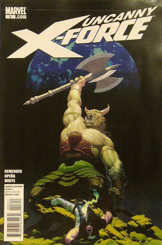 Cover of Uncanny X-Force (Vol 1) #3. One of 250,000 Vintage American Comics on sale from Krypton!