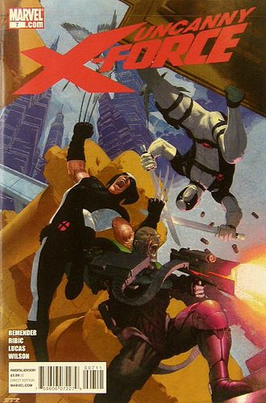 Cover of Uncanny X-Force (Vol 1) #7. One of 250,000 Vintage American Comics on sale from Krypton!