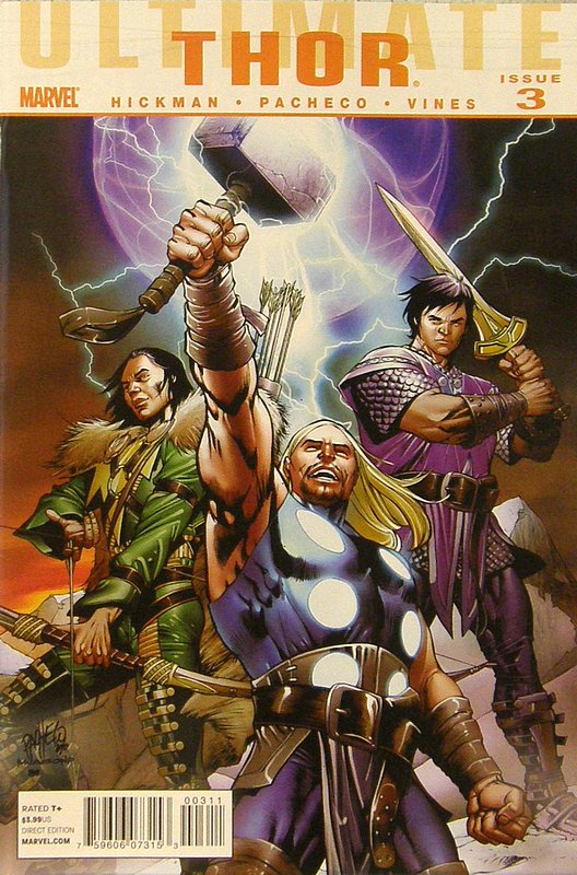 Cover of Ultimate Comics Thor (2010 Ltd) #3. One of 250,000 Vintage American Comics on sale from Krypton!