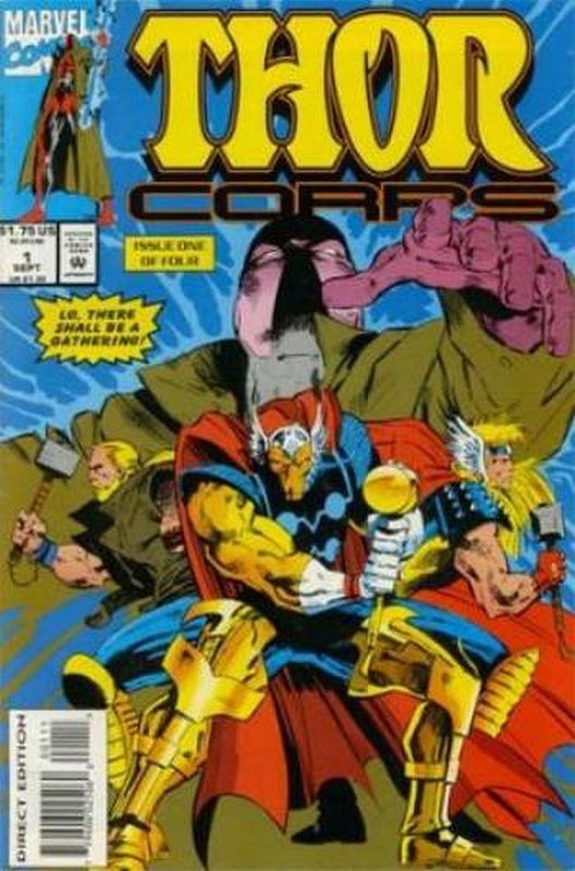 Cover of Thor Corps (1993 Ltd) #1. One of 250,000 Vintage American Comics on sale from Krypton!