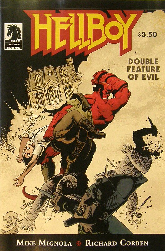 Cover of Hellboy: Double Feature of Evil #1. One of 250,000 Vintage American Comics on sale from Krypton!