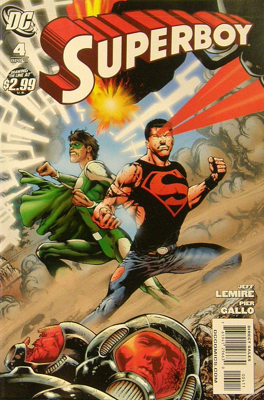 Cover of Superboy (Vol 4) #4. One of 250,000 Vintage American Comics on sale from Krypton!