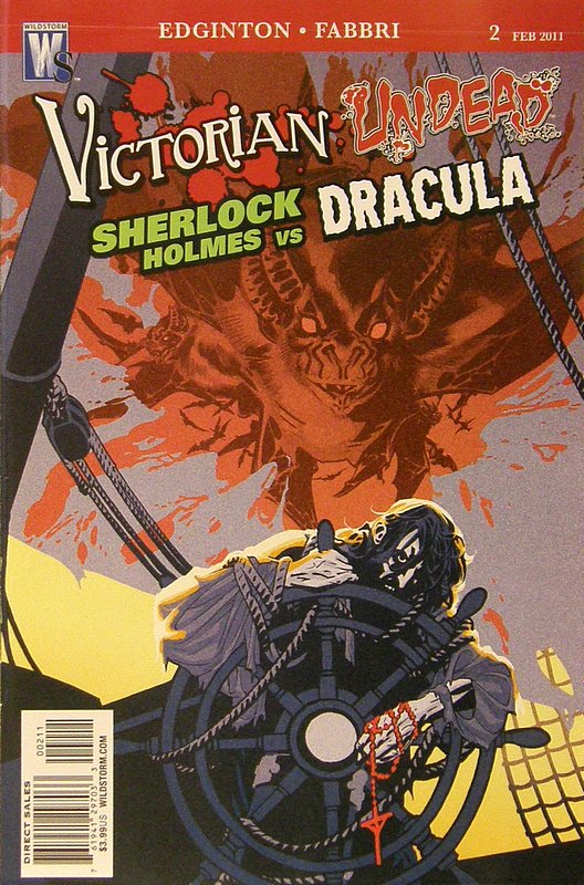 Cover of Victorian Undead II: Holmes vs Dracula (2010 Ltd) #2. One of 250,000 Vintage American Comics on sale from Krypton!