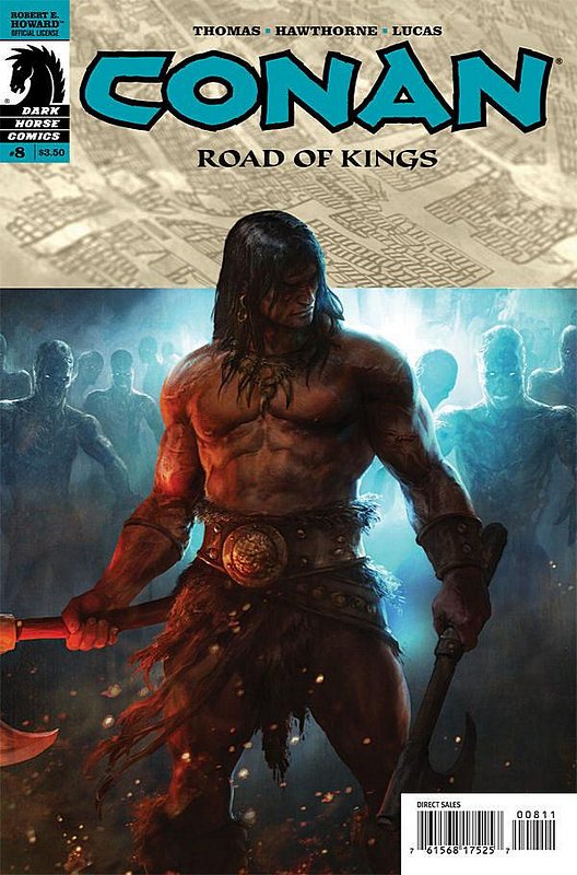 Cover of Conan: The Road of Kings #8. One of 250,000 Vintage American Comics on sale from Krypton!