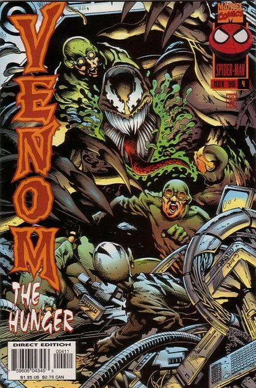 Cover of Venom: Hunger (1996 Ltd) The #4. One of 250,000 Vintage American Comics on sale from Krypton!