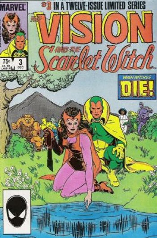 Cover of Vision & Scarlet Witch (1985 Ltd) #3. One of 250,000 Vintage American Comics on sale from Krypton!