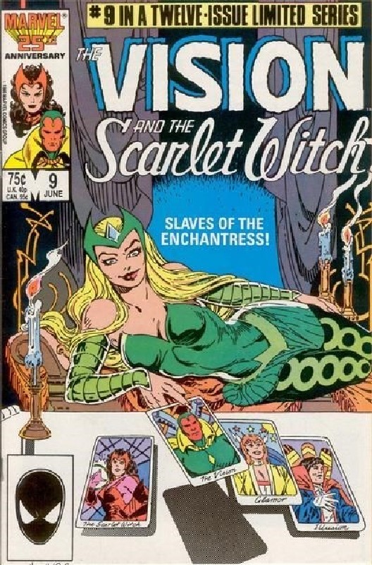 Cover of Vision & Scarlet Witch (1985 Ltd) #9. One of 250,000 Vintage American Comics on sale from Krypton!