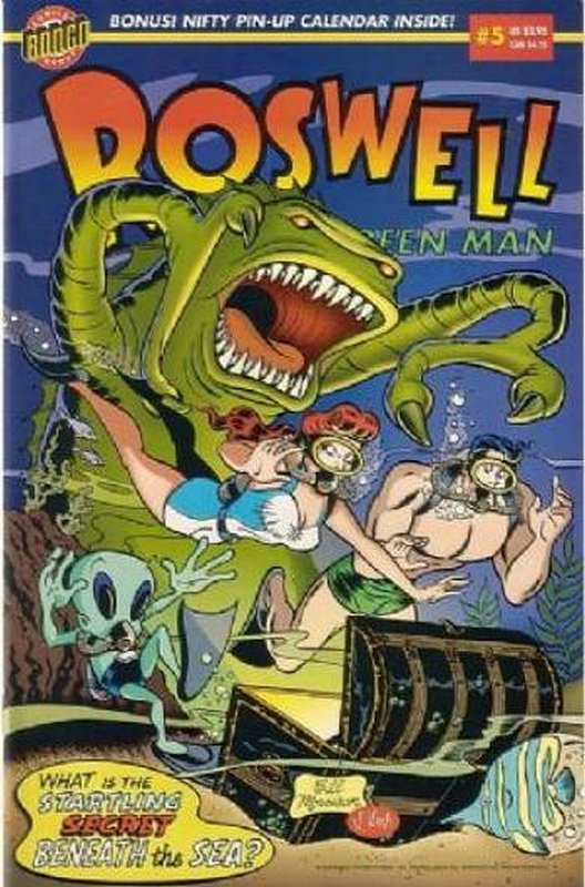 Cover of Roswell: Little Green Man #5. One of 250,000 Vintage American Comics on sale from Krypton!
