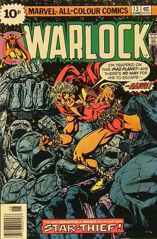 Cover of Warlock (Vol 1) The Power of #13. One of 250,000 Vintage American Comics on sale from Krypton!