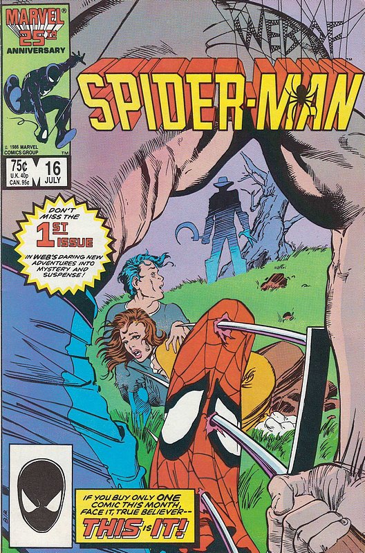 Cover of Web of Spider-Man (Vol 1) #16. One of 250,000 Vintage American Comics on sale from Krypton!