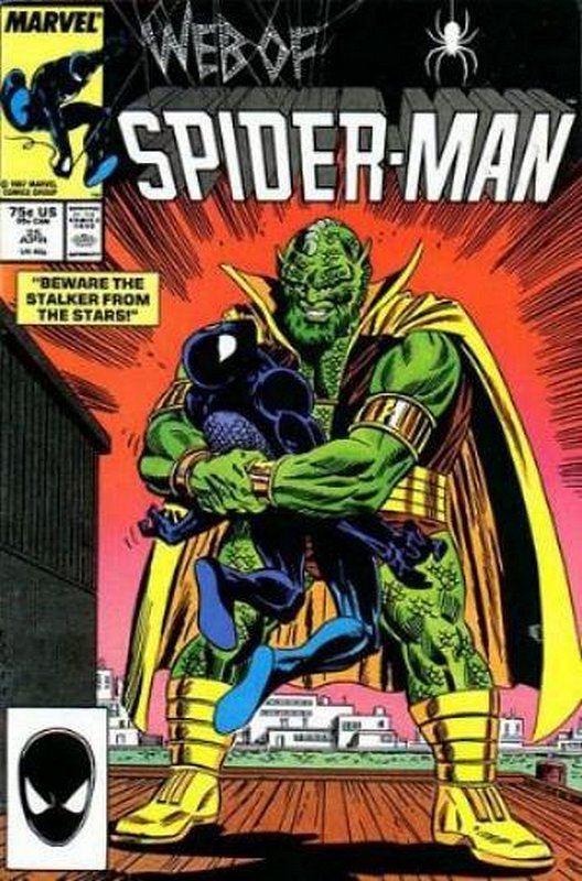 Cover of Web of Spider-Man (Vol 1) #25. One of 250,000 Vintage American Comics on sale from Krypton!