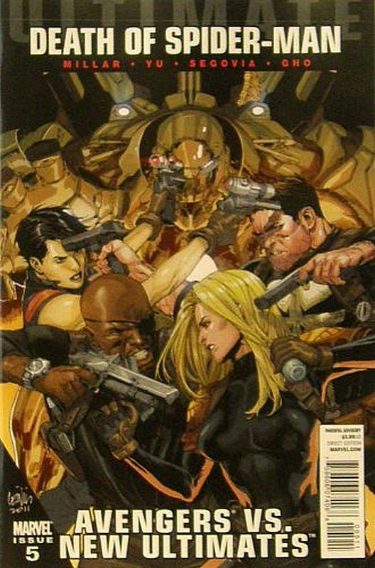 Cover of Ultimate Avengers vs New Ultimates (2011 Ltd) #5. One of 250,000 Vintage American Comics on sale from Krypton!