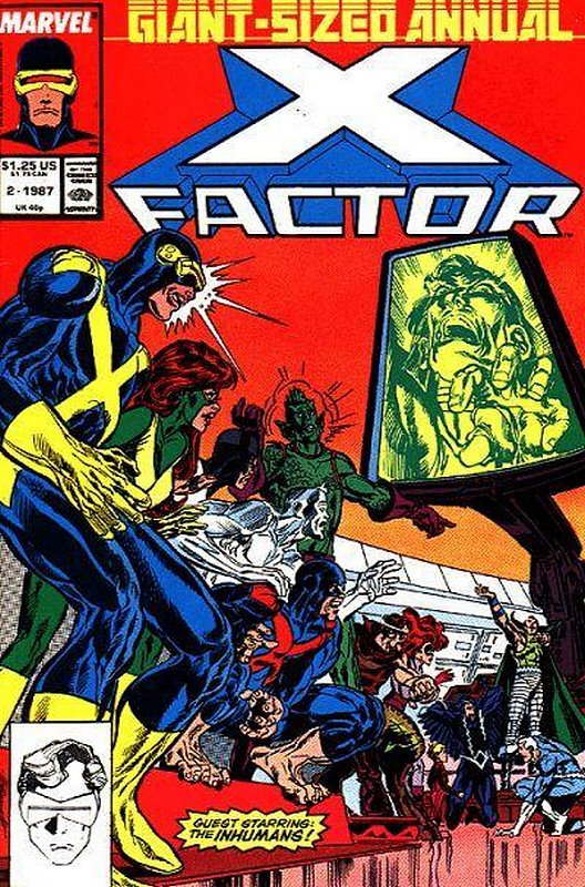 Cover of X-Factor (Vol 1) Annual #2. One of 250,000 Vintage American Comics on sale from Krypton!