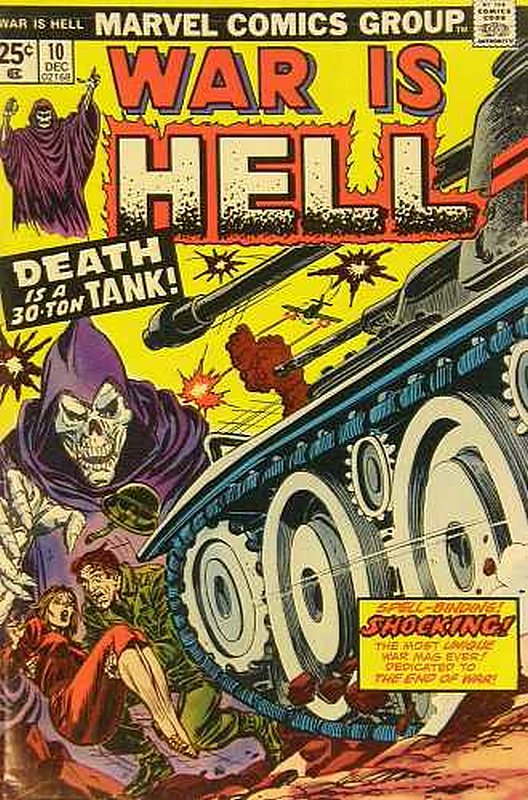 Cover of War is Hell (Vol 1) #10. One of 250,000 Vintage American Comics on sale from Krypton!