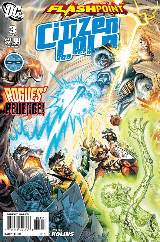 Cover of Flashpoint: Citizen Cold (2011 Ltd) #3. One of 250,000 Vintage American Comics on sale from Krypton!