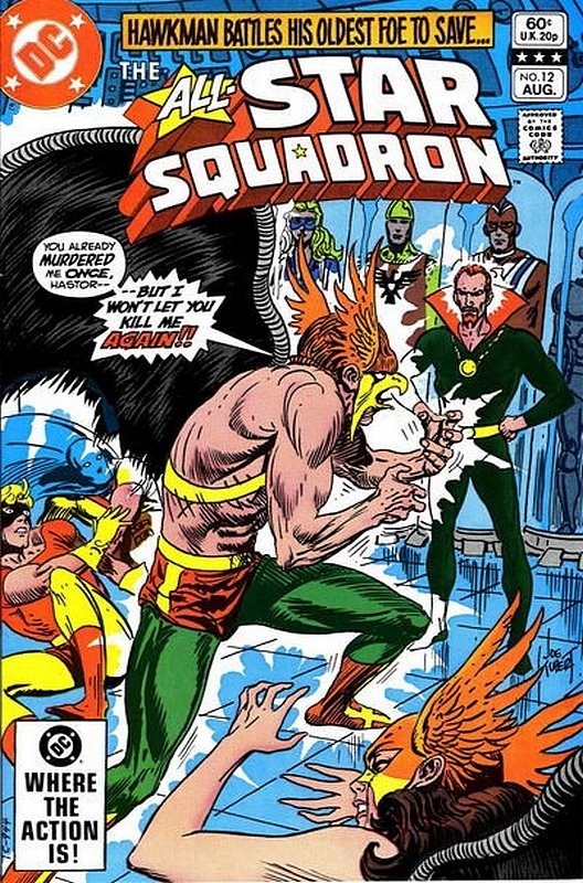 Cover of All-Star Squadron (Vol 1) #12. One of 250,000 Vintage American Comics on sale from Krypton!