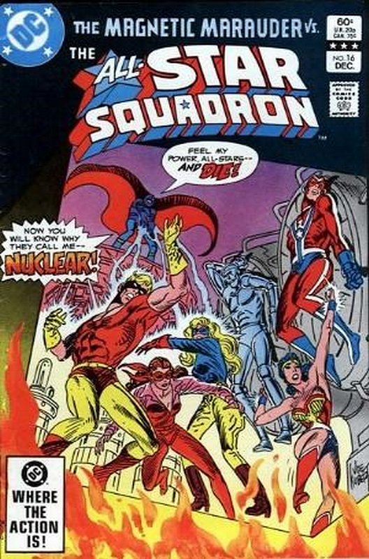 Cover of All-Star Squadron (Vol 1) #16. One of 250,000 Vintage American Comics on sale from Krypton!