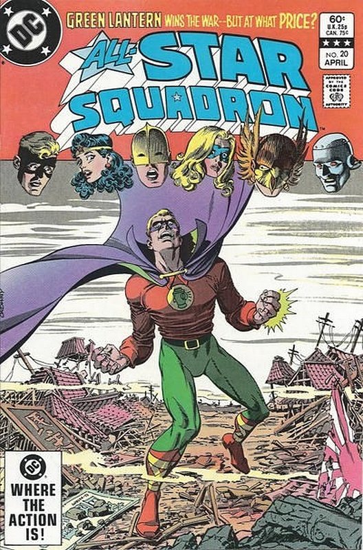 Cover of All-Star Squadron (Vol 1) #20. One of 250,000 Vintage American Comics on sale from Krypton!