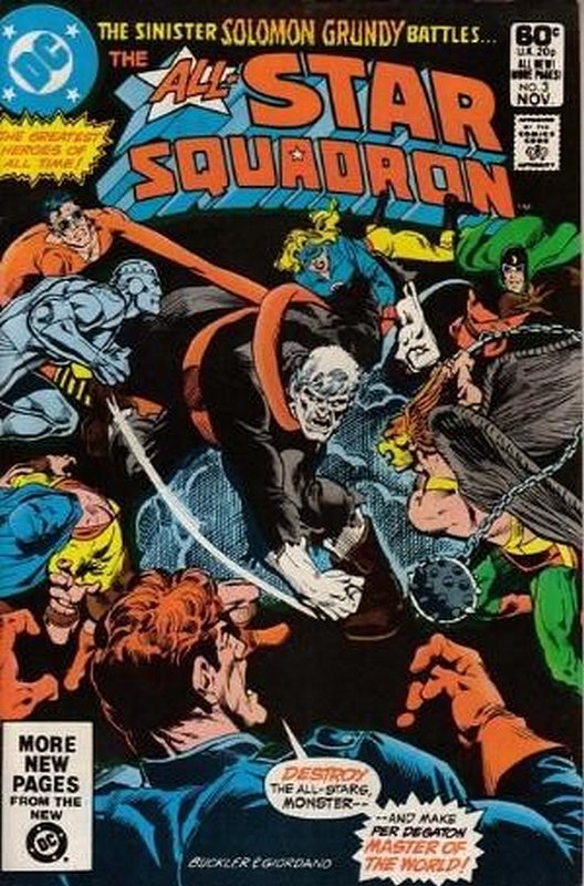 Cover of All-Star Squadron (Vol 1) #3. One of 250,000 Vintage American Comics on sale from Krypton!