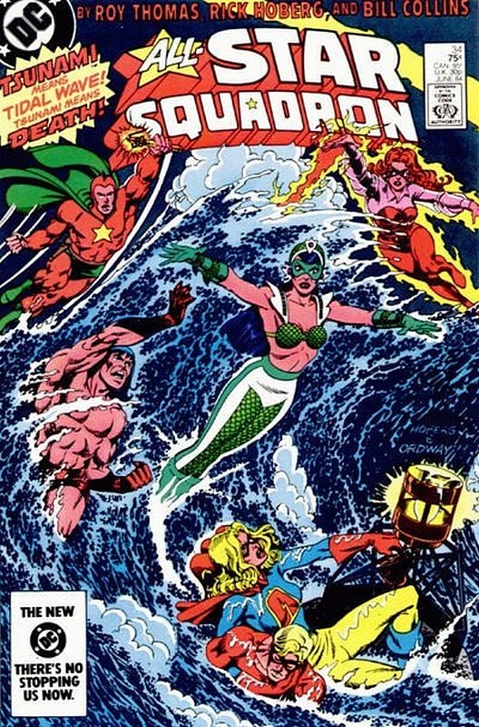 Cover of All-Star Squadron (Vol 1) #34. One of 250,000 Vintage American Comics on sale from Krypton!