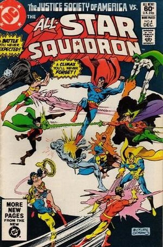 Cover of All-Star Squadron (Vol 1) #4. One of 250,000 Vintage American Comics on sale from Krypton!