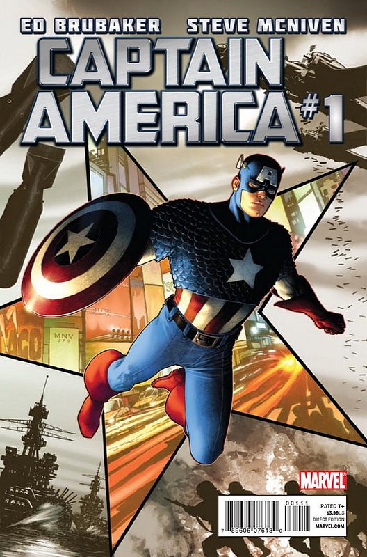 Cover of Captain America (Vol 6) #1. One of 250,000 Vintage American Comics on sale from Krypton!