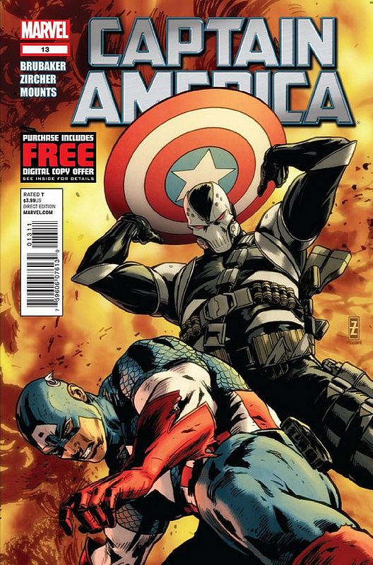 Cover of Captain America (Vol 6) #13. One of 250,000 Vintage American Comics on sale from Krypton!
