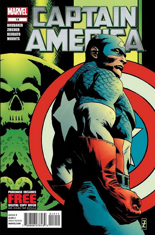 Cover of Captain America (Vol 6) #14. One of 250,000 Vintage American Comics on sale from Krypton!