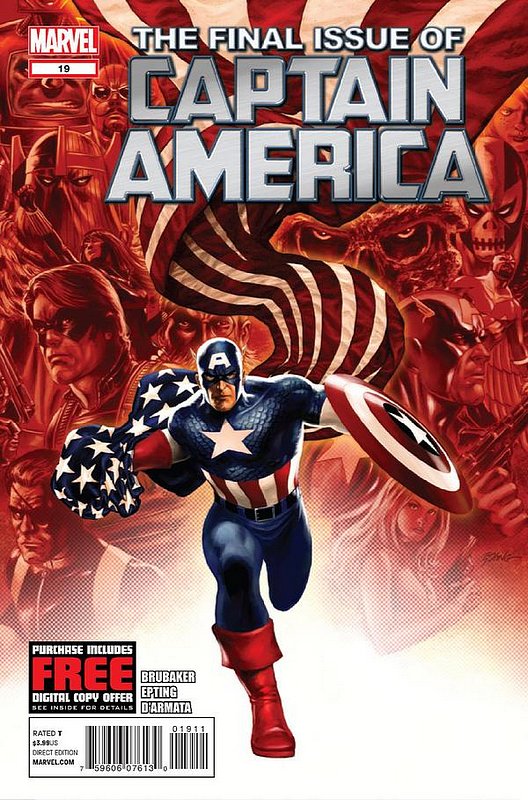 Cover of Captain America (Vol 6) #19. One of 250,000 Vintage American Comics on sale from Krypton!