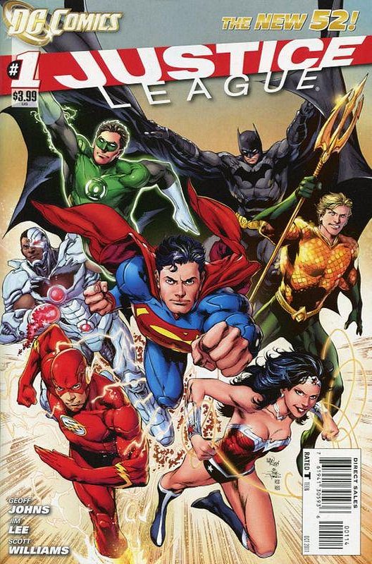 Cover of Justice League (Vol 2) #1. One of 250,000 Vintage American Comics on sale from Krypton!