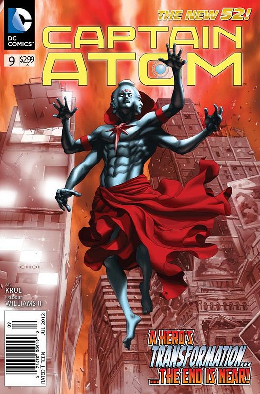 Cover of Captain Atom (DC) (Vol 2) #9. One of 250,000 Vintage American Comics on sale from Krypton!