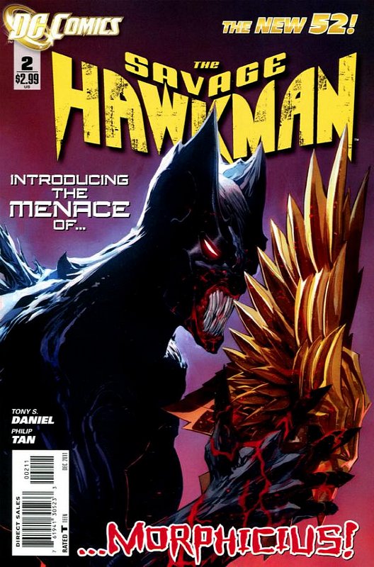 Cover of Savage Hawkman (Vol 1) #2. One of 250,000 Vintage American Comics on sale from Krypton!