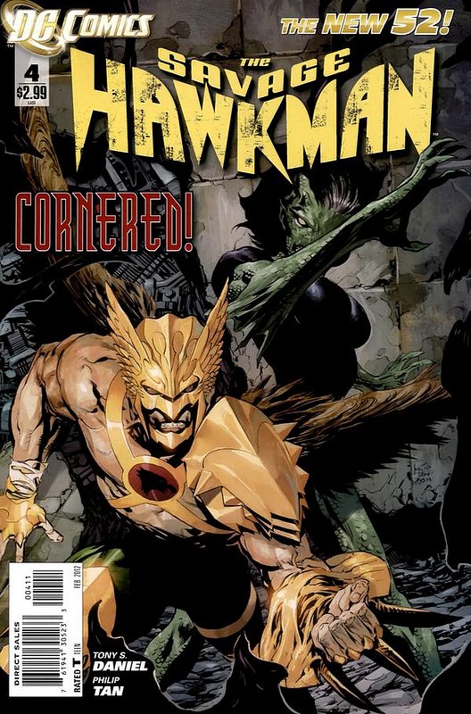 Cover of Savage Hawkman (Vol 1) #4. One of 250,000 Vintage American Comics on sale from Krypton!