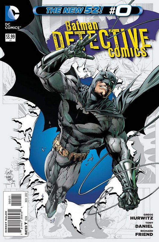 Cover of Detective Comics (Vol 2) #0. One of 250,000 Vintage American Comics on sale from Krypton!
