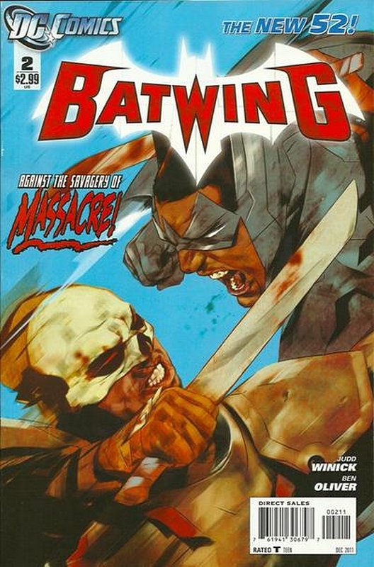 Cover of Batwing (Vol 1) #2. One of 250,000 Vintage American Comics on sale from Krypton!