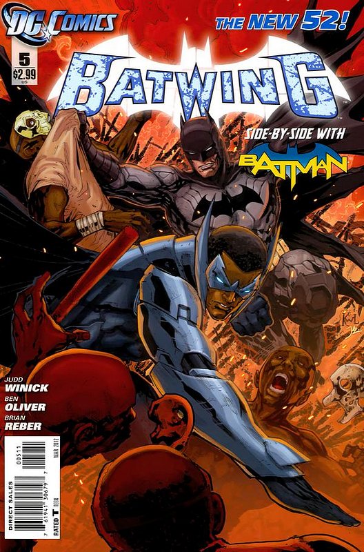 Cover of Batwing (Vol 1) #5. One of 250,000 Vintage American Comics on sale from Krypton!