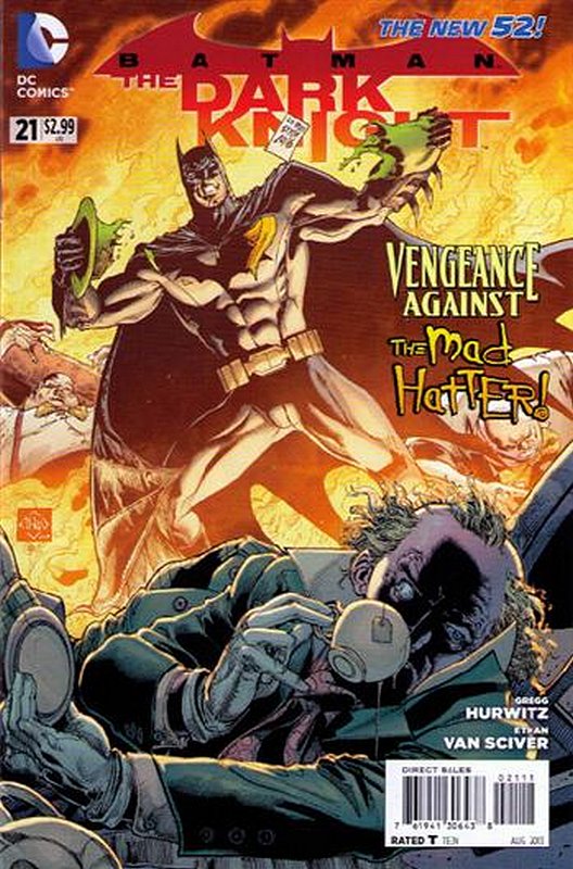 Cover of Batman: The Dark Knight (Vol 2) #21. One of 250,000 Vintage American Comics on sale from Krypton!