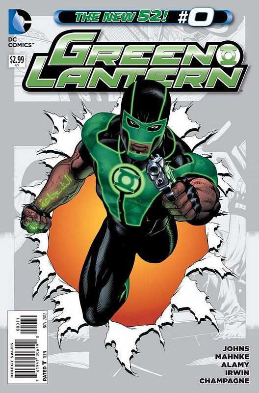 Cover of Green Lantern (Vol 5) #0. One of 250,000 Vintage American Comics on sale from Krypton!