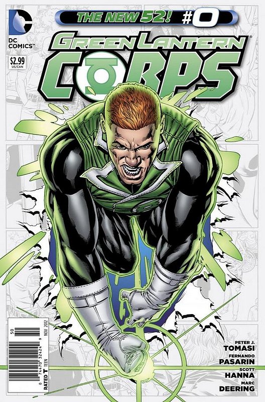 Cover of Green Lantern Corps (Vol 2) #0. One of 250,000 Vintage American Comics on sale from Krypton!