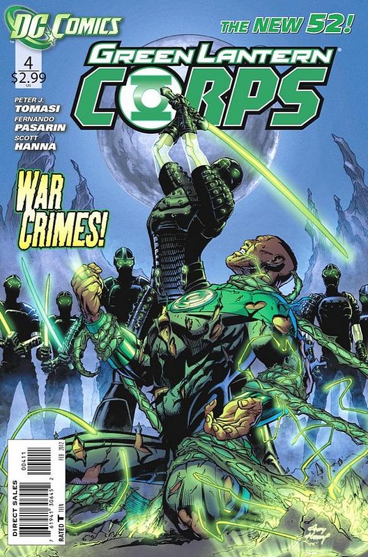 Cover of Green Lantern Corps (Vol 2) #4. One of 250,000 Vintage American Comics on sale from Krypton!