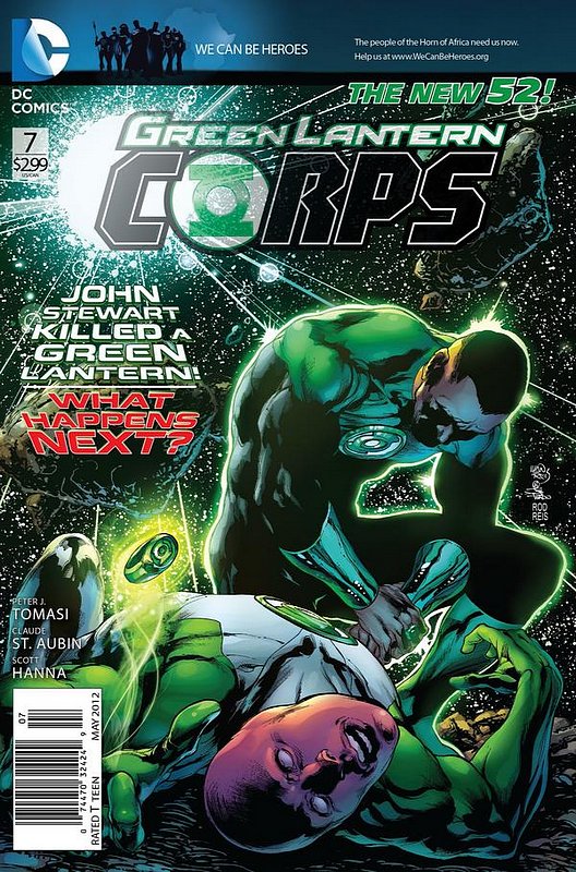 Cover of Green Lantern Corps (Vol 2) #7. One of 250,000 Vintage American Comics on sale from Krypton!
