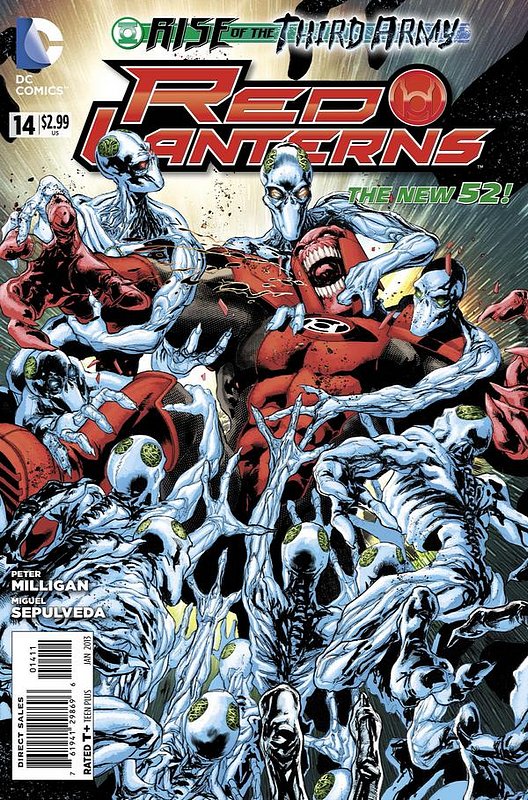 Cover of Red Lanterns (Vol 1) #14. One of 250,000 Vintage American Comics on sale from Krypton!