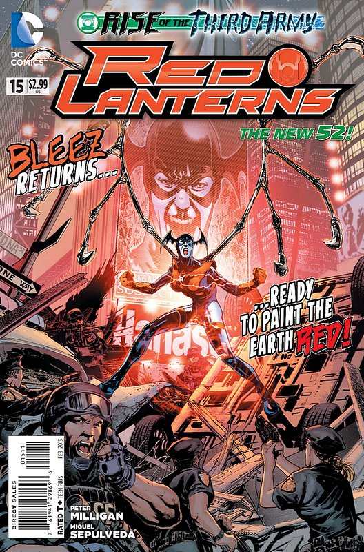 Cover of Red Lanterns (Vol 1) #15. One of 250,000 Vintage American Comics on sale from Krypton!
