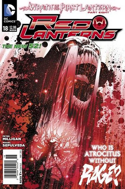 Cover of Red Lanterns (Vol 1) #18. One of 250,000 Vintage American Comics on sale from Krypton!