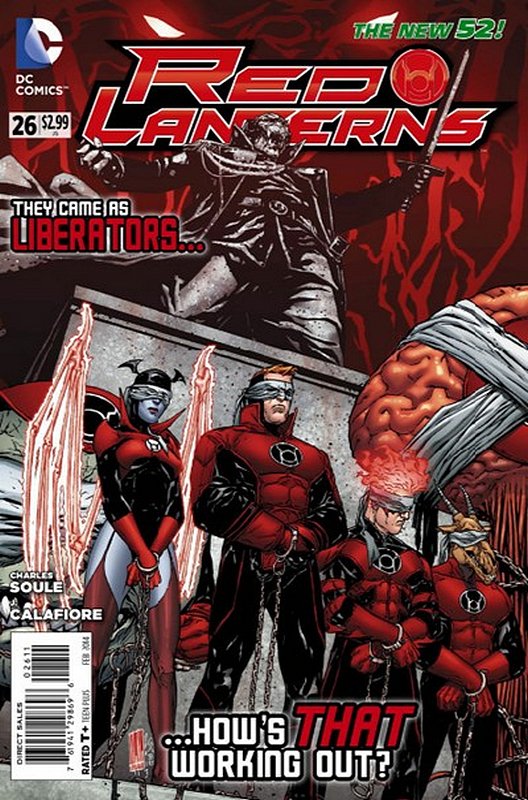 Cover of Red Lanterns (Vol 1) #26. One of 250,000 Vintage American Comics on sale from Krypton!