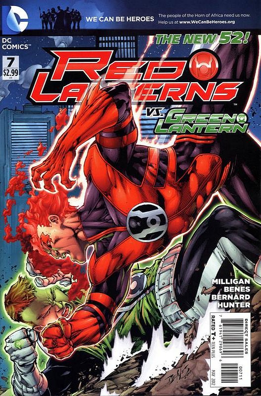 Cover of Red Lanterns (Vol 1) #7. One of 250,000 Vintage American Comics on sale from Krypton!