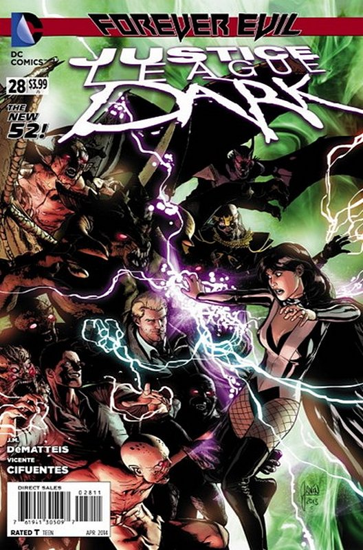 Cover of Justice League Dark (Vol 1) #28. One of 250,000 Vintage American Comics on sale from Krypton!